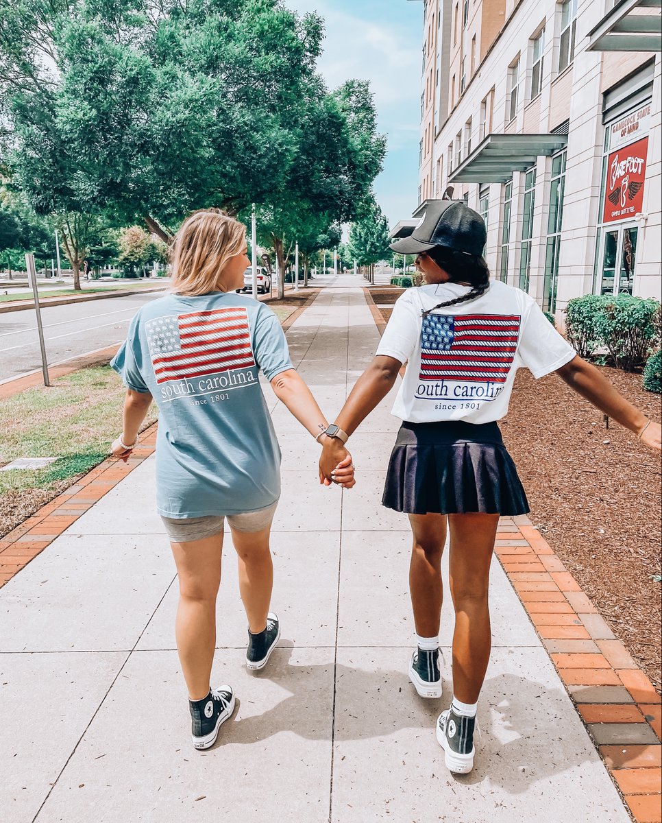 Happy Memorial Day🇺🇸 We’re open regular hours today, come stop by for a new tee! #ShopBarefoot #GoCocks #UofSC