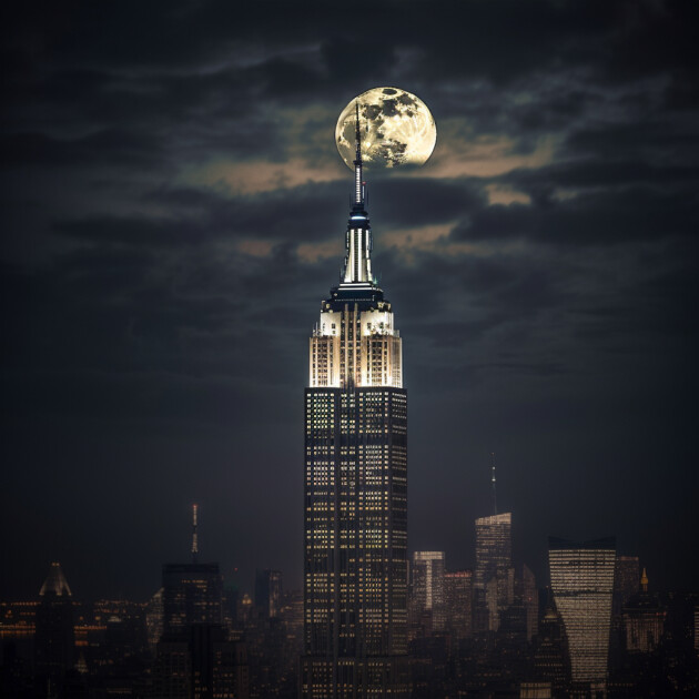 Empire State Building on Twitter "The Strawberry Moon will be waiting