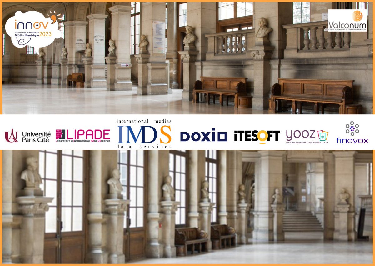 VALCONUM's tweet photo. #Valconum_Innov2023 

📍J-10 Jeudi 8 juin à Paris #Banques #Assurances 

👉J-2 pour réserver votre cocktail déjeuner

💡Invitation gratuite, réservez votre badge (obligatoire) : https://t.co/OukhYiEclH https://t.co/riwDLWGT4K