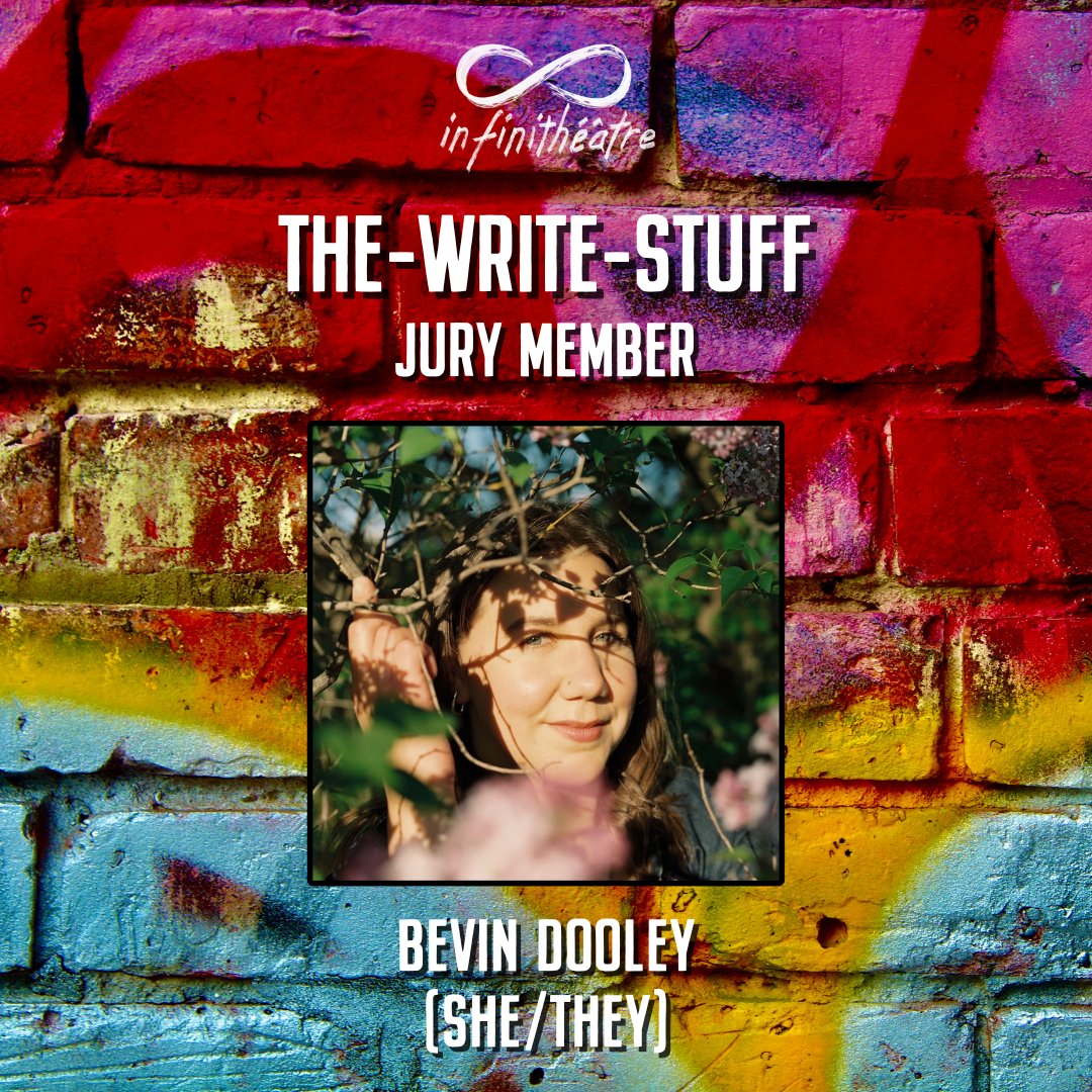Infinitheatre's tweet photo. Introducing The-Write-Stuff Jury, which includes Michaela Di Cesare, Bevin Dooley, and Oren Safdie! We are grateful to have these creators working with our young playwrights this year. Submit to our 10-MINUTE PLAYWRITING COMPETITION! For more info, visit https://t.co/NgcpSocBup https://t.co/gfWjPr17Fs