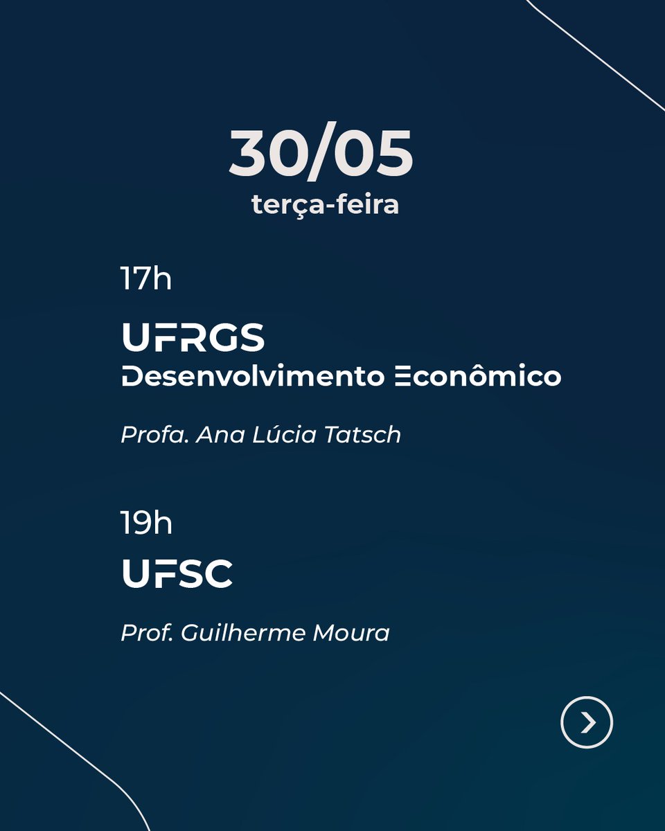 cpanpec's tweet photo. Vai fazer o exame da Anpec? Então não deixe de acompanhar a Maratona de Pós-graduação em Economia do Brasil! 📚💼💡

Evento online de 29/05 a 02/06, das 17h às 21h, no canal CPANPEC no YouTube! 🎥
https://t.co/D3eIOLf5uO

Fiquem de olho na nossa programação ⬇️ https://t.co/FEaVxKHBCi