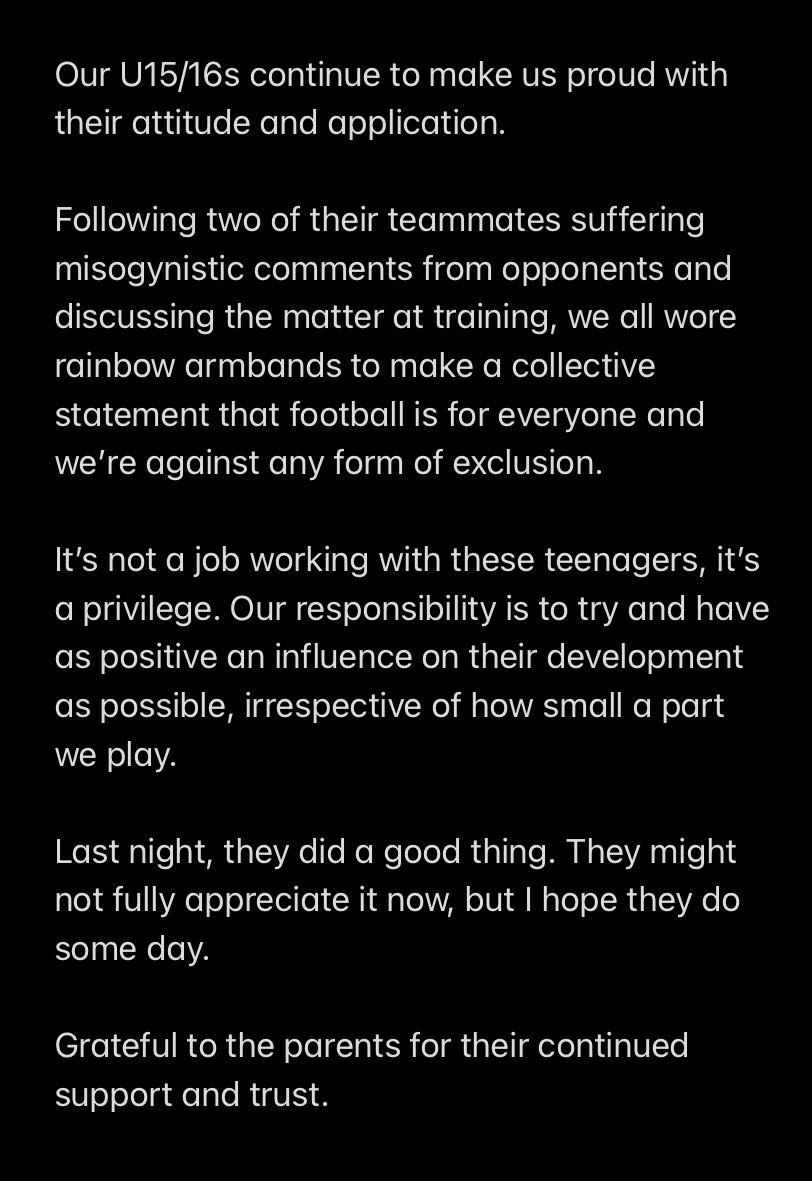 gino1987's tweet photo. A proud coach 🌈 https://t.co/i8JfFeTrRk