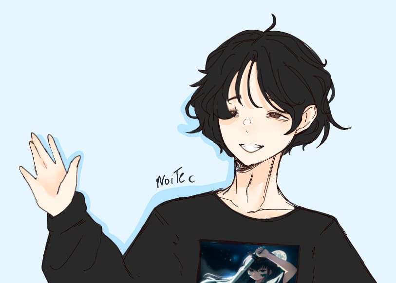 N1theD's tweet photo. @Starkungg Rapaz fizeram uma arte como eu pareço pra eles😅 https://t.co/bEnUNouWaL
