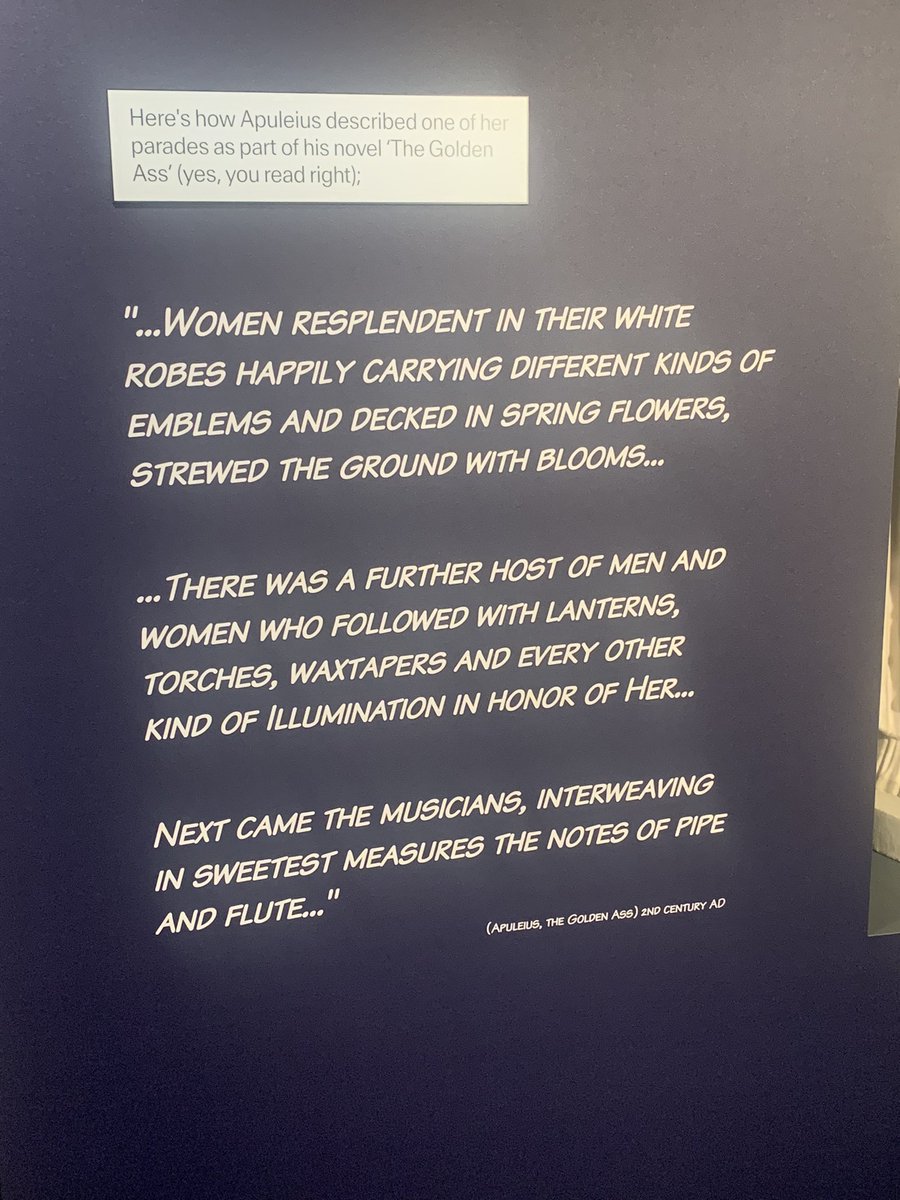 RegineMay's tweet photo. #Apuleius gets an honourable mention alongside Isis — #Liverpool #Gods exhibition https://t.co/jaXLvHF8xM