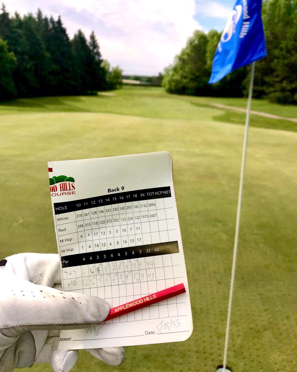 Ignisfox1's tweet image. First time out for the season.
The worst I’ve shot in quite a few years, but still an enjoyable time out.
Putting is the killer.
 #Golf #MnGolf #FunExercise