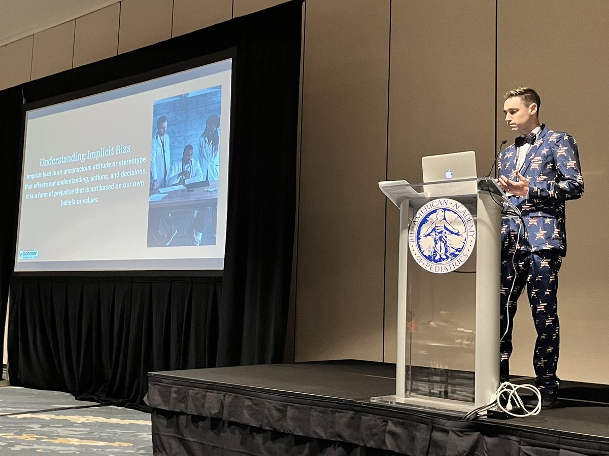 kym_md's tweet photo. What a great, impactful lecture @jakekleinmahon gave yesterday at #ALAAPSpring2023 on #HealthEquity. “Someone is always listening. Your actions and inactions are watched”. We can always do better and encourage others to as well. @Alchapaap #tweetiatrician #AwesomeSuit https://t.co/4B5rLHx2JL