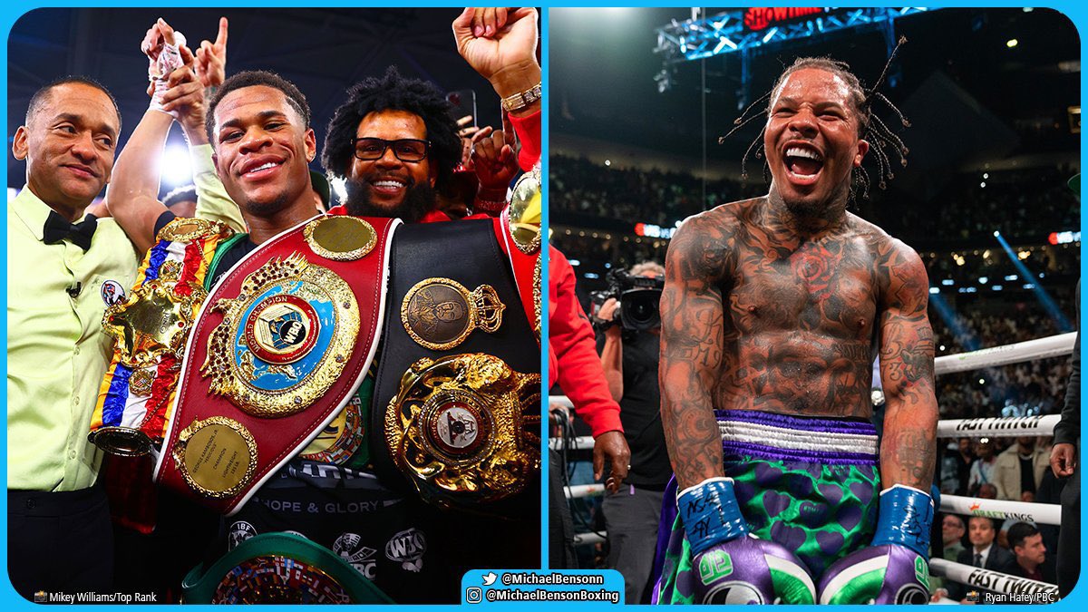 ringmagazine's tweet photo. Gervonta Davis' trainer Calvin Ford has named Devin Haney as the fight he wants next for Tank, which would have the undisputed WBA, WBC, IBF &amp; WBO lightweight world titles on the line. He said the Isaac Cruz rematch is a possible alternative. [Zeb Brooks Multimedia] https://t.co/Qox7zYqvaa