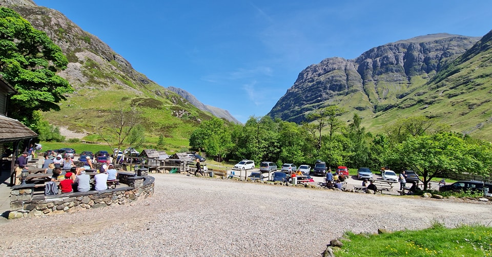 What a start to the week and it is just supposed to get warmer as the week goes on.

Our gin is now back in stock as well. Perfect timing with this weather for a nice wee g&amp;t!

Order your bottle here clachaig.com/clachaig-propa…