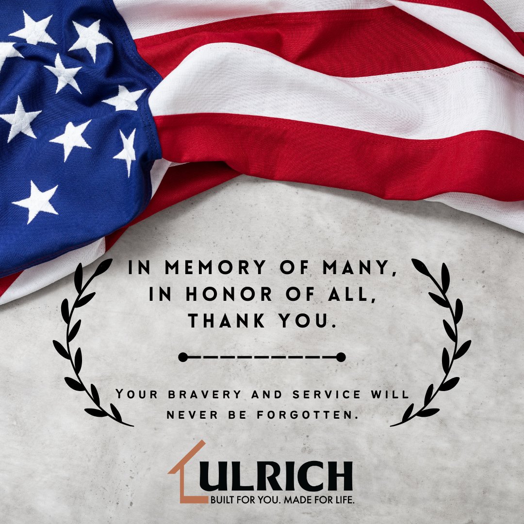 Ulrich_Visalia's tweet photo. Our lives would not be the same were it not for so many that laid down their lives, for us. Ulrich Lifestyle would like to thank all those who mad the ultimate sacrifice for the freedom we enjoy every day. Thank you. 

#memorialday #usa #ulrich #memories https://t.co/yKSm7mKuVx