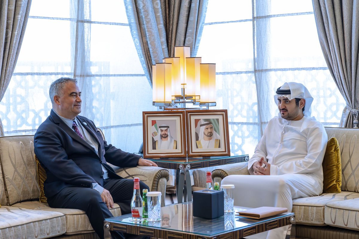 MaktoumMohammed's tweet photo. With the vision of @HHShkMohd Dubai has become, a world-leading destination for the best medical services, we consider the development of its health sector as one of our top priorities to preserve the quality of life and happiness of our people.

 In this regard, I met with Dr. Martin Kuper, Chief Executive, Moorfields Eye Hospital NHS Foundation Trust, and we discussed the hospital's programs and its partnership with Mohammed Bin Rashid University of Medicine and Health Sciences. We cherish their efforts in providing world class healthcare services and distinguished medical training.