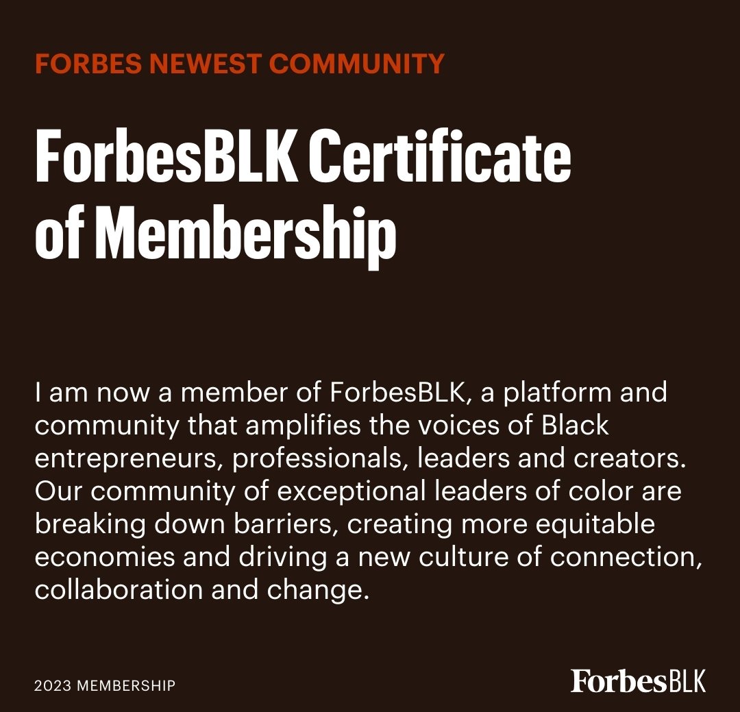 LGroupPR's tweet image. Thank you, @ForbesBLK, for allowing me to be a part of such a great community ... 
#ForberBLK #LGroupPR
