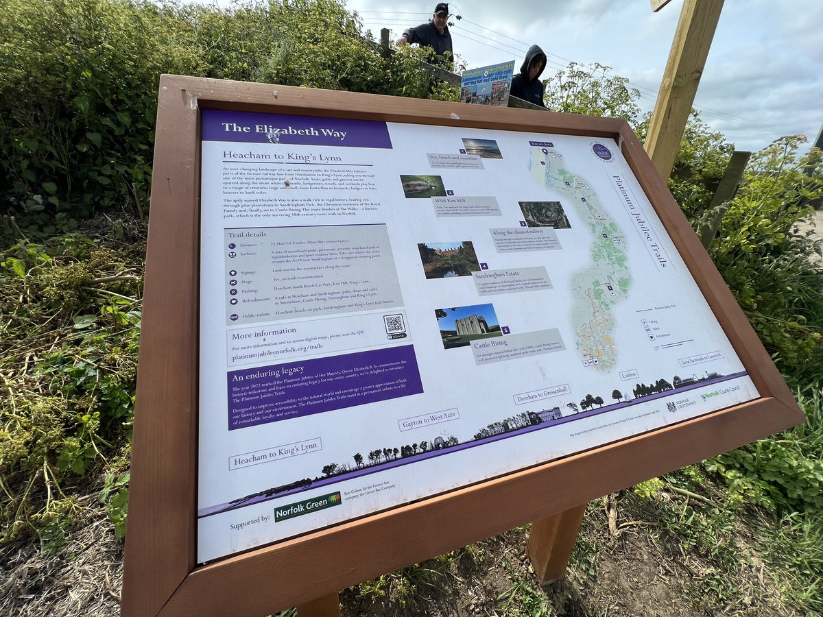 waynefysh's tweet photo. 25km walk from Heacham to King’s Lynn completed 👍🏻 #elizabethway https://t.co/P28pQZqvRC