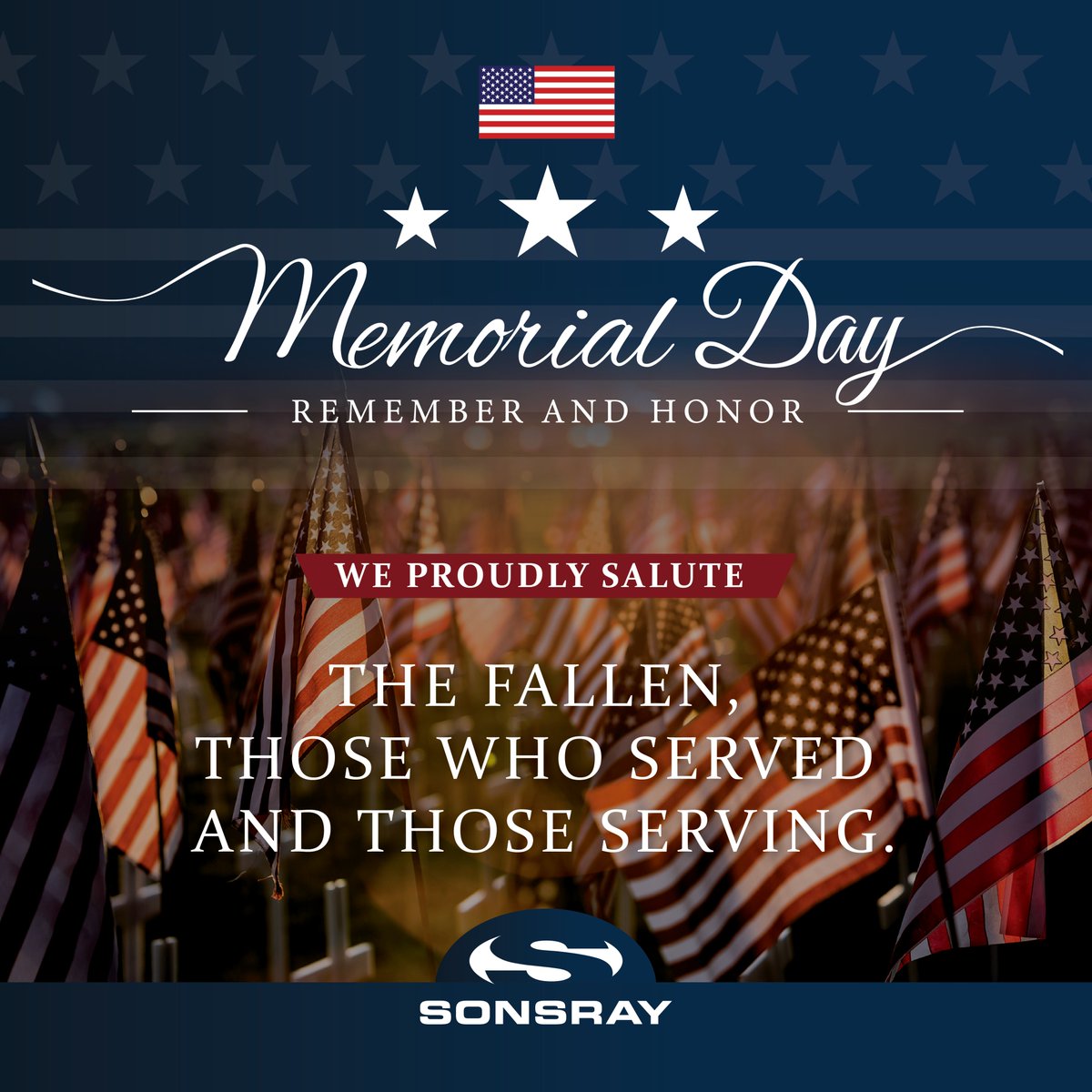 Memorial Day - Honoring our nation's fallen heros in remembrance of their sacrifices. We owe it all, to those who gave it all, thank you! #neverforget
.
#memorial #memorialdayweekend #memorialday #sonsray #honorthem #honorthefallen #thankyou #thankful #freedom #us #usa