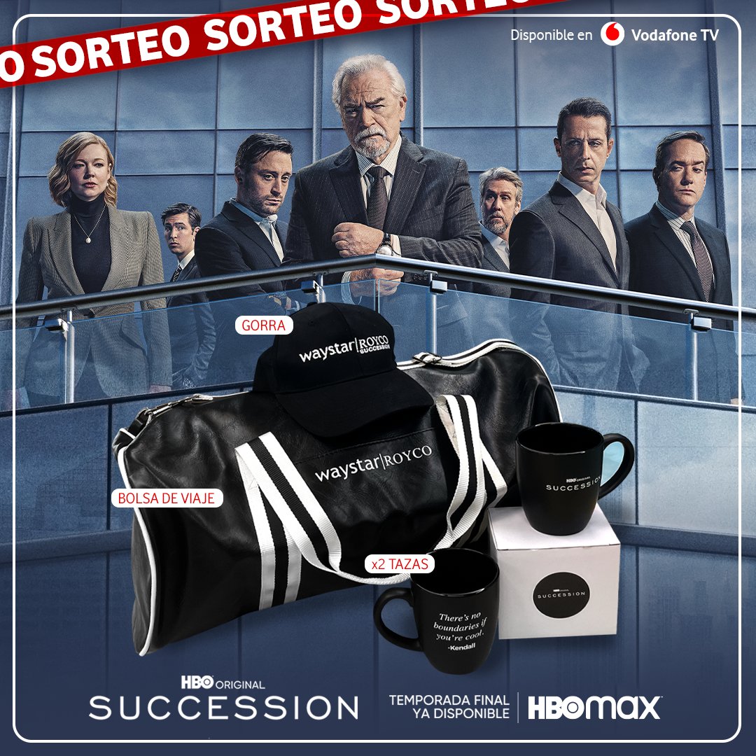 Tengo 2 cosas claras ahora que ha terminado #Succession:

1⃣ Que es una de las mejores series que hemos visto
2⃣ Que ya es hora de sortear 2 packs exclusivos de la serie.

▫️ Sigue esta cuenta y a @HBOMaxES 
▫️ Haz RT y comenta con tu episodio favorito
🤞Tienes hasta el 4/6