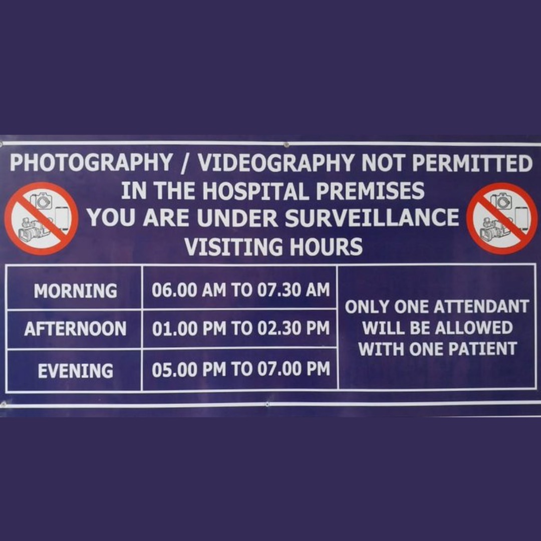 SVPMC_ANI's tweet photo. Visiting hours of GB Pant Hospital, ANIIMS's teaching hospital, have been revised by the senior management. As a tertiary care referral hospital, one attendant per patient will be allowed. Photography/videography is strictly prohibited within the hospital premises.#GBPantHospital https://t.co/2JRfD7Zlf1
