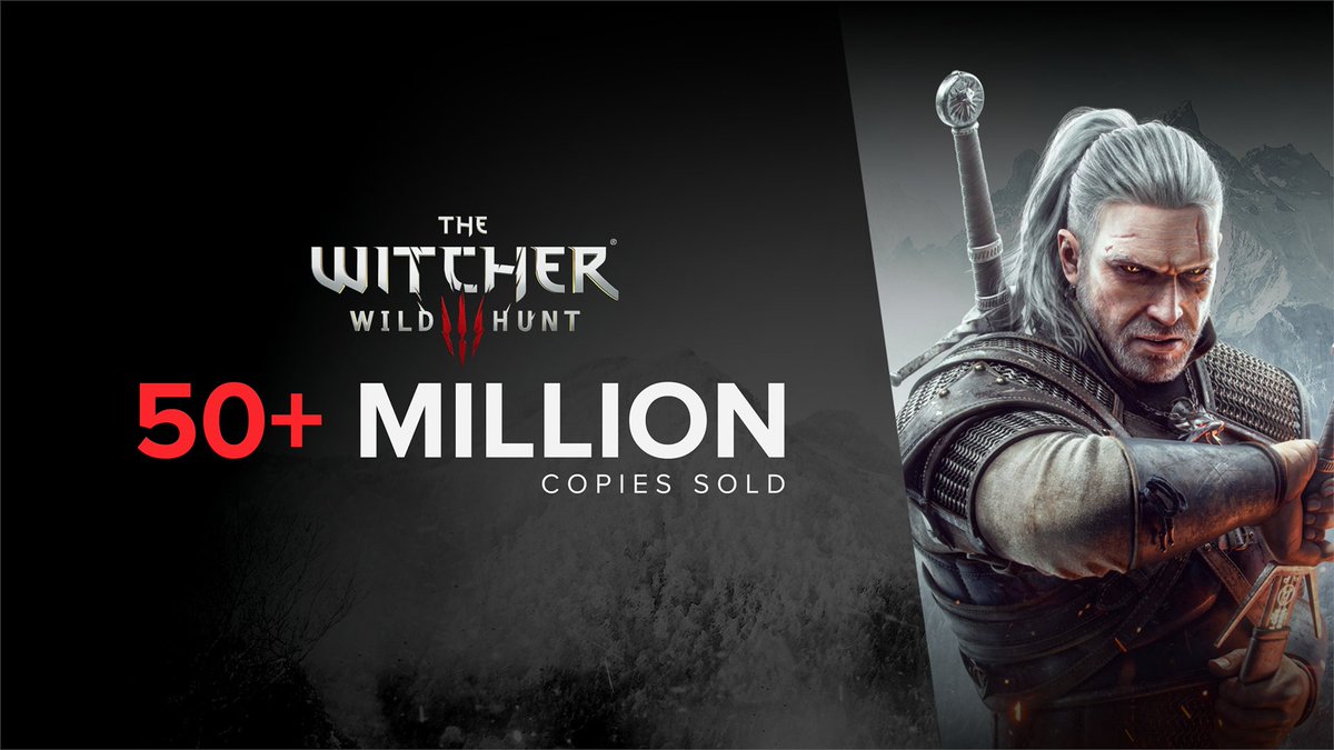 Fw: [情報] 《巫師 3：狂獵》銷售突破5000萬套