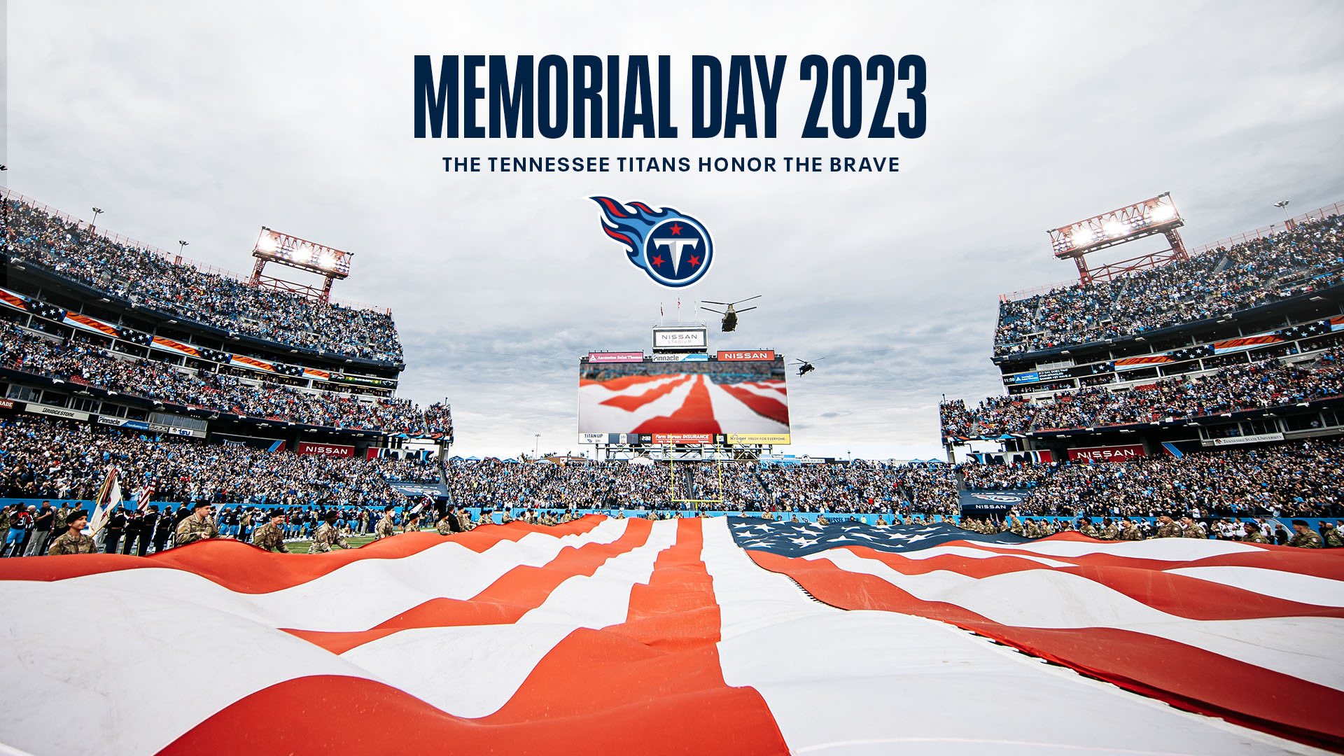 Tennessee Titans on X: 'Remembering & honoring those who lost their  lives in service of our country #MemorialDay 