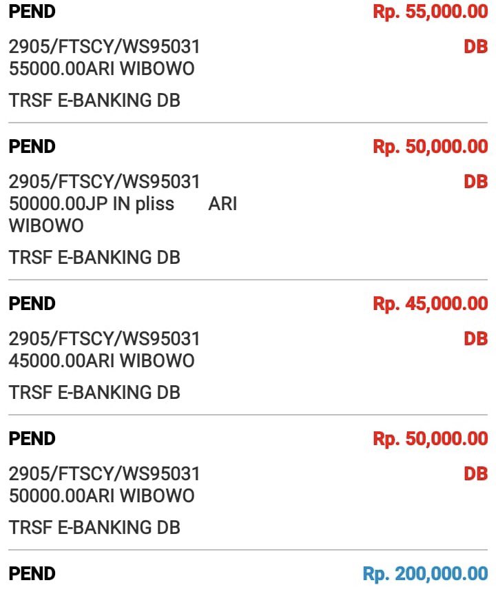 ekanvn__'s tweet photo. @HaloBCA INI KNP SIH BCA?? UDA PERNA HILANG DIKURAS KAYA GINI 2x . UDA LAPOR UANG GA KEMBALI. TERUS INI KAYA GINI LAGIII?? PDL UANG BARU MASUK LGSG DIKURAS SM ORG G KENAL #halobca #bca https://t.co/094y1Eeobo