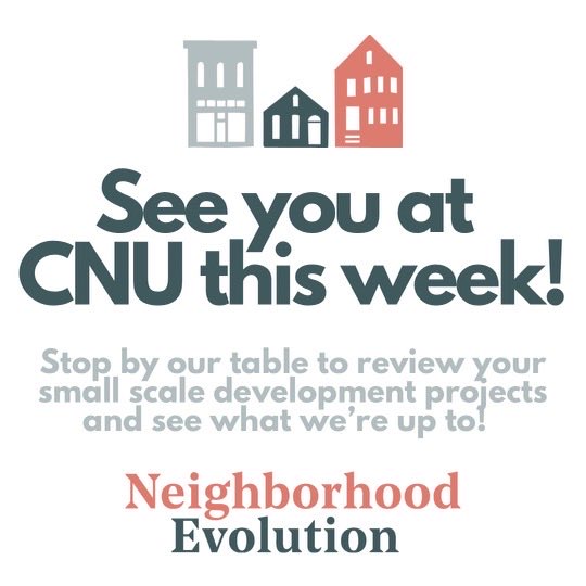For my friends attending CNU.org this week, stop by our booth and share with us what you are working on!