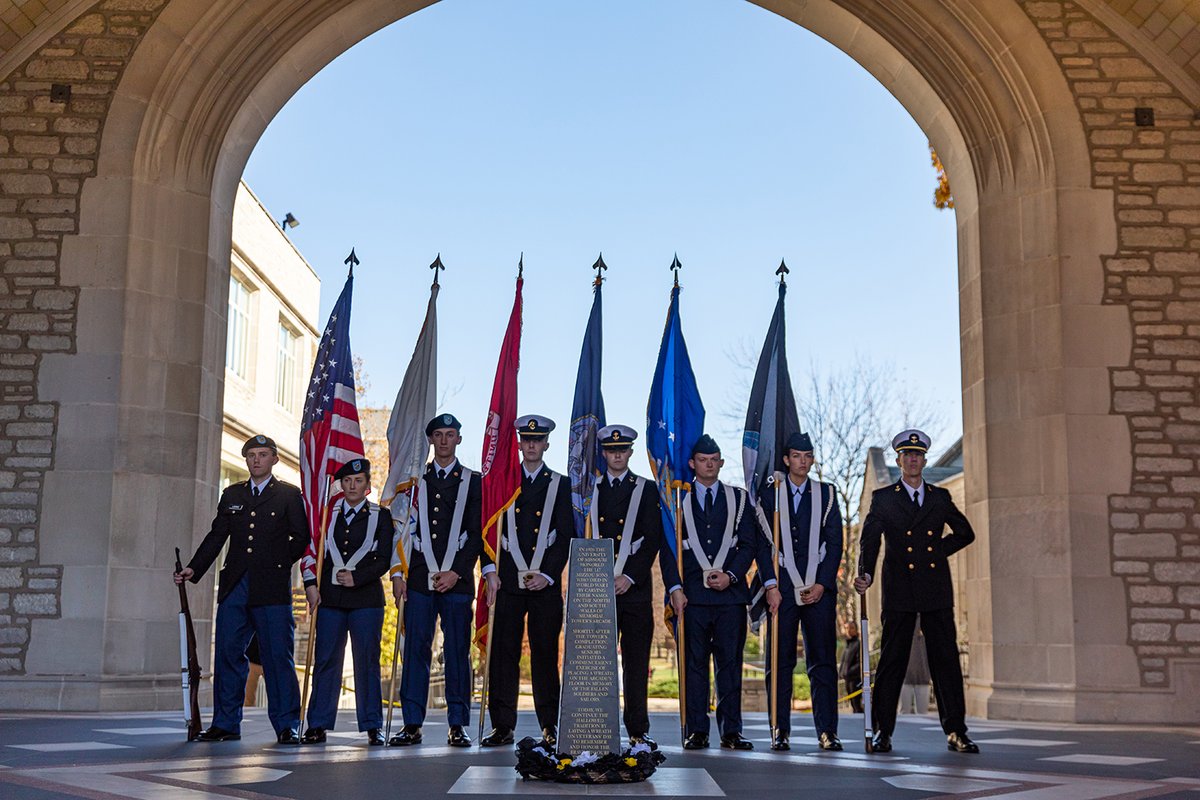 In the archway of Memorial Union are the names of the Tigers who lost their lives in World War I.

Today, we honor and remember all those, especially within our Mizzou Family, who have given their lives in service of our country. #MemorialDay
