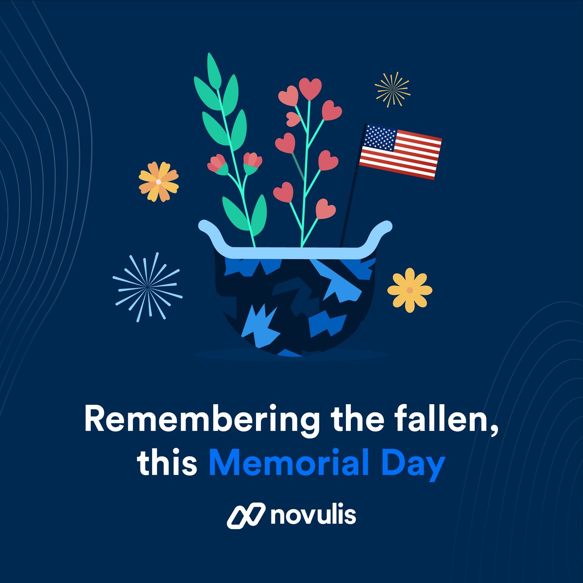🇺🇸 Celebrating Heroes, Remembering Sacrifice🇺🇸

#MemorialDay #HeroesAmongUs #Novulis