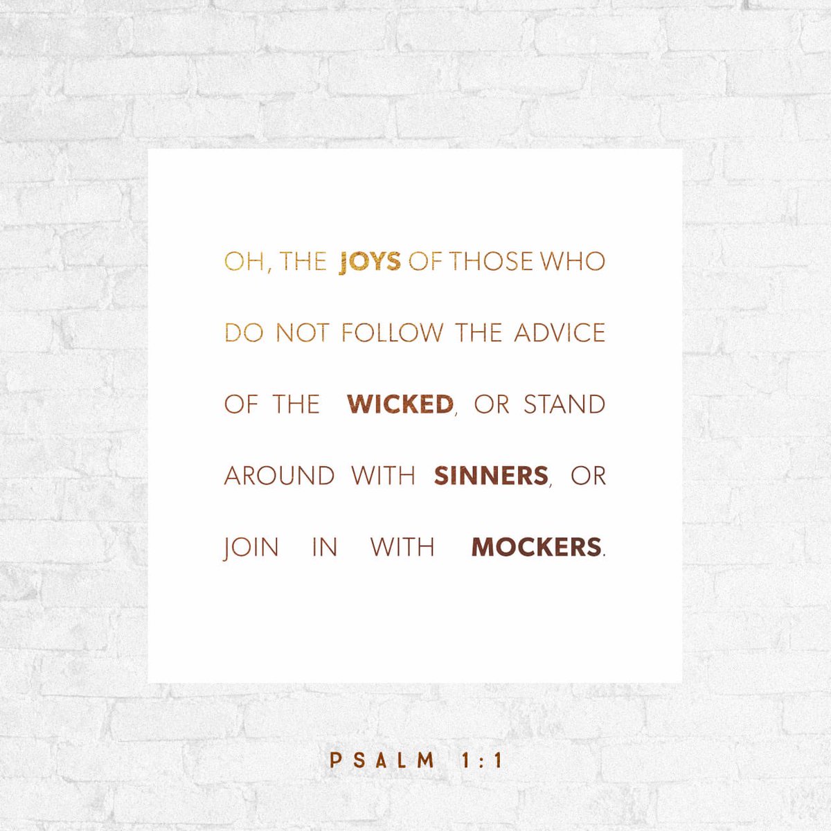 The scripture reading for today is Psalm 1. The scripture of the day is Psalm 1:1.

#family #wewelcomeyou #scriptureoftheday #weloveourchurch #impact #ScriptureReading #prayerjournal #yearofencouragement