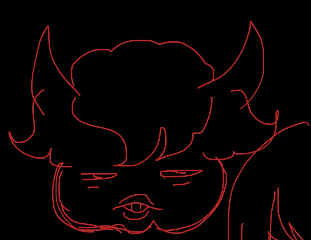 夕方ごろ全身でじゃれぶつかってくる魔物のような我が息子を眺めながらこんな絵が浮かんだのであった。我ながら（母ながら）激似としか言いようがなく、一目見て夫はすぐ「息子だ！」と言った。 https://t.co/qgpU9Z7G53