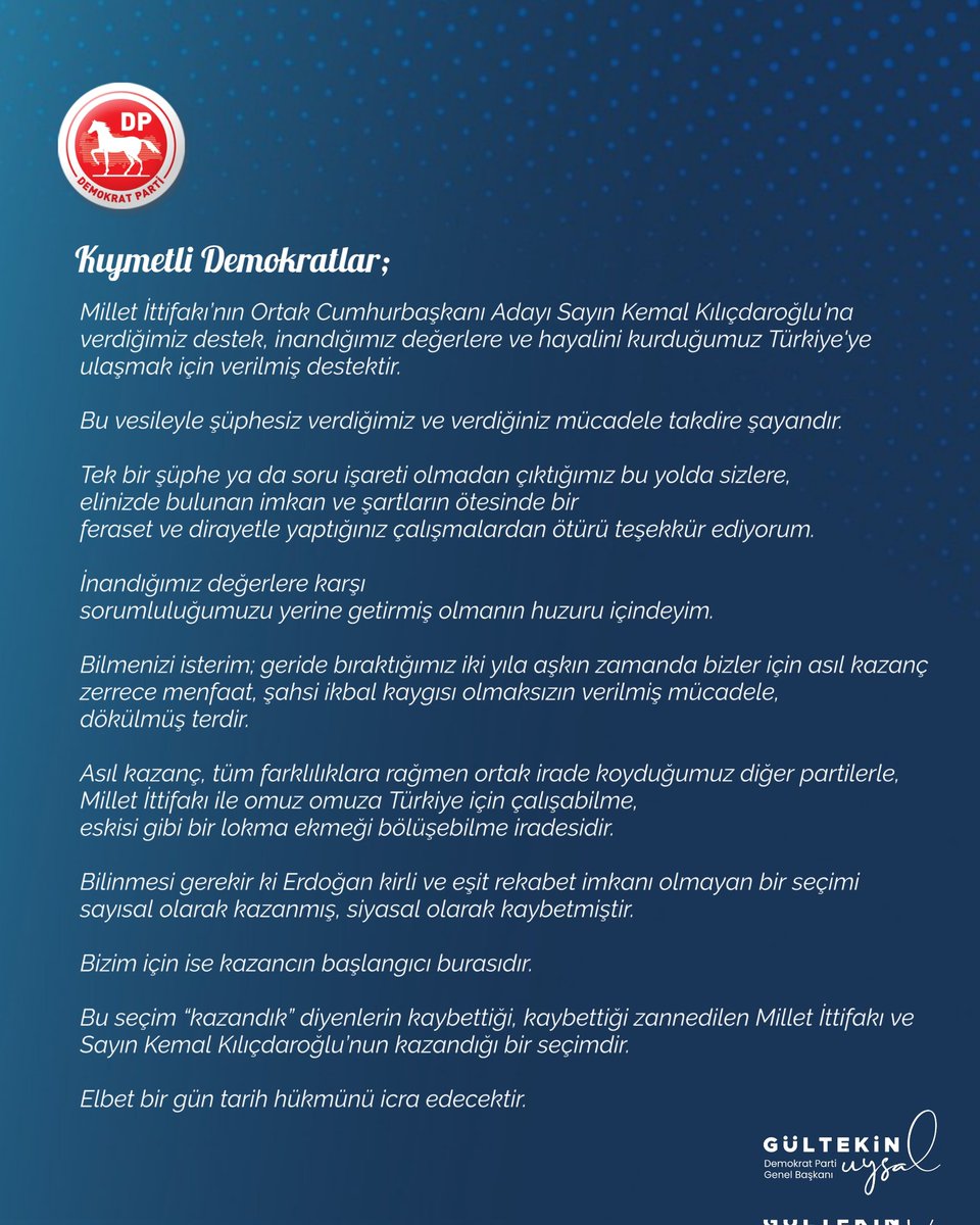 Erdoğan sayısal olarak kazanmış ancak siyasal olarak kaybetmiştir!