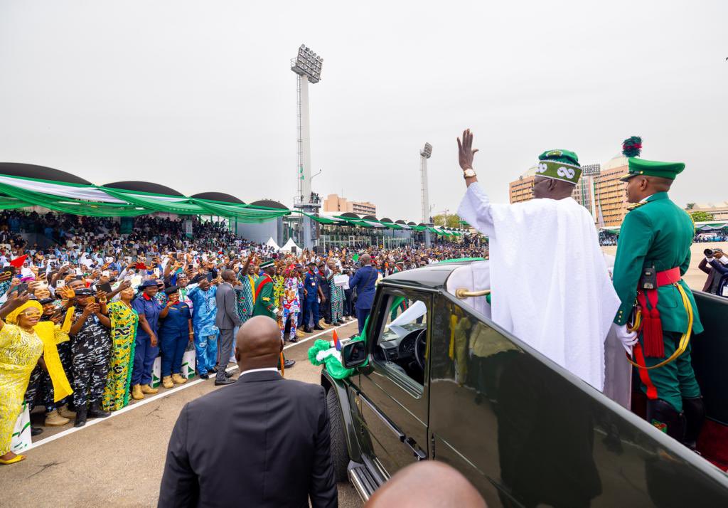 This is the proudest day of my life. But this day does not belong to me. It belongs to you, the people of Nigeria.