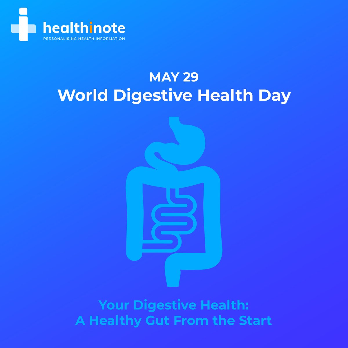 The aim of #WorldDigestiveHealthDay is to educate people about the normal functions of the GI tract and ways to keep it healthy. Take the time to learn about gastrointestinal diseases, always consulting your GP as well. Visit #Healthinote at healthinote.com for more.