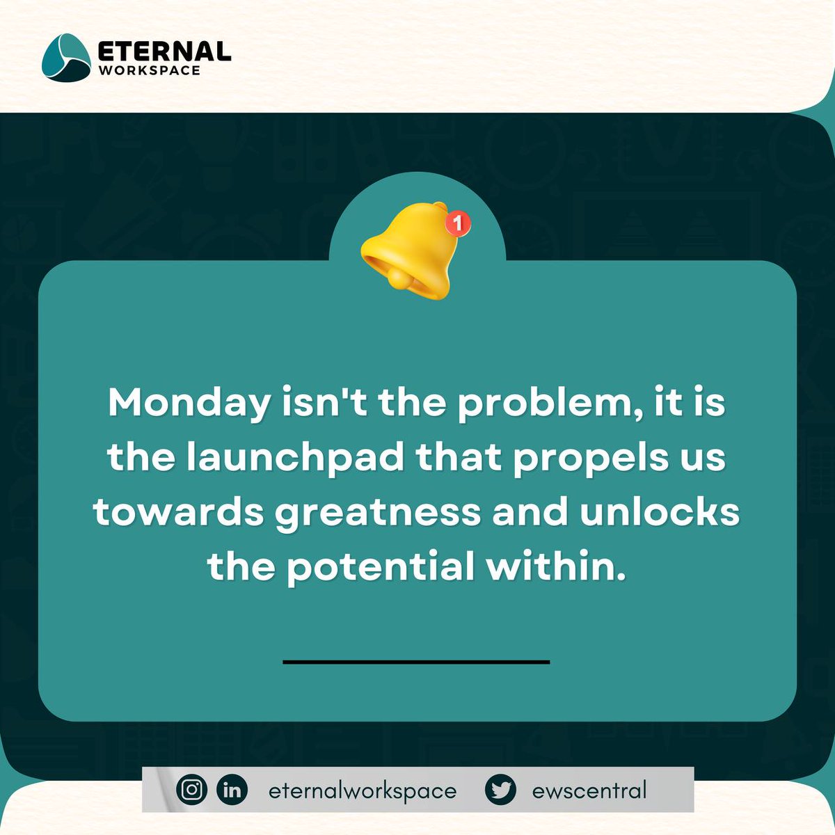 ewscentral's tweet photo. It's the best day to get up and chase those dreams and in #EWS, our doors are always open💯

For more information, join our workspace community and follow us on our social media pages.

Visit https://t.co/4RpVFiQoXm to get started today🤝

#MondayMotivation #coworkingspaceinlekki https://t.co/HCgoU0ZoHG