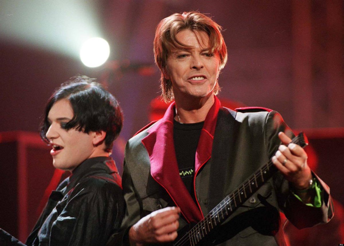 #DavidBowie & #BrianMolko - 1999.