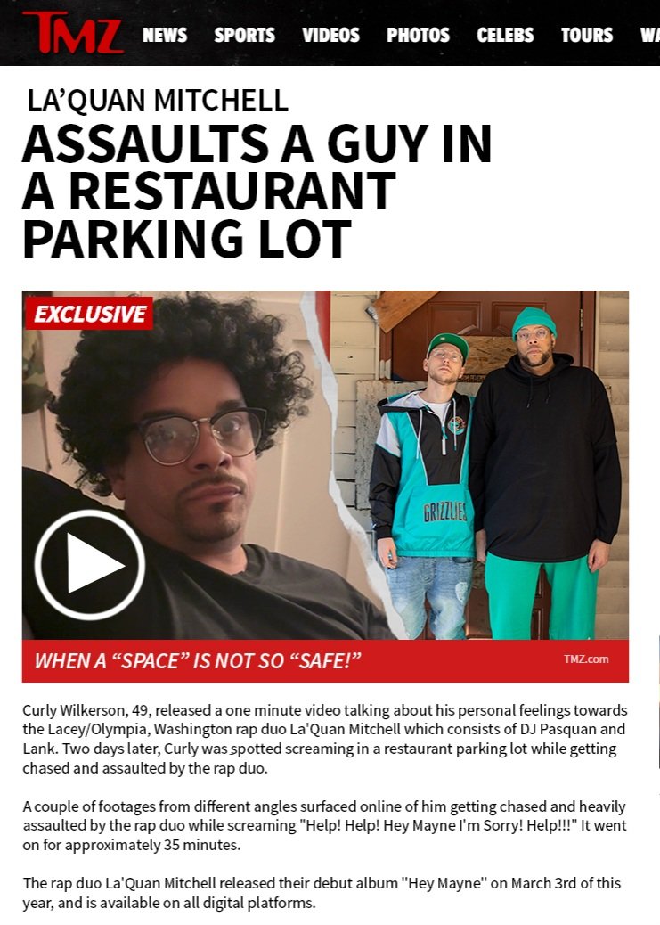 Transparent moment: We are FAR from perfect 🤷🏽‍♂️🤷🏼‍♂️.

<a href="/DjPasquan/">djpasquan</a> &amp; Myself are <a href="/LaQuanMitchell_/">La'Quan Mitchell</a> 

Our debut album "Hey Mayne" is available on all digital platforms!

Check our album out here: ffm.to/heymayne

#fyp #tmz #HeyMayne #AvailableNow