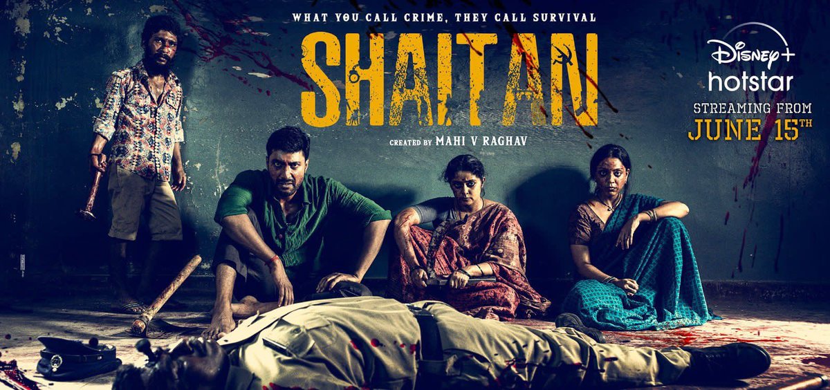 global_ott's tweet image. Telugu movie #Shaitan arrives #DisneyPlusHS on June 15