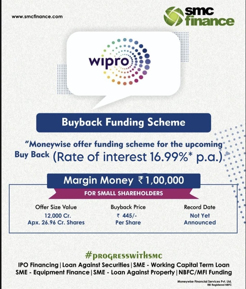 Wipro Buyback :-