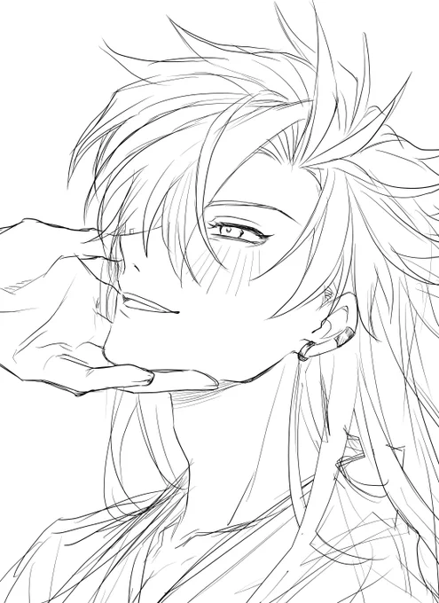 お礼絵描こうと思ったのにぃ…劣情に負けちゃってェ… 