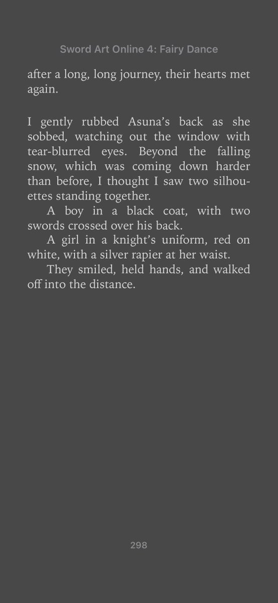 trash_M12's tweet photo. nice ending to the chapter #MSAO https://t.co/mjGS2mqKhZ