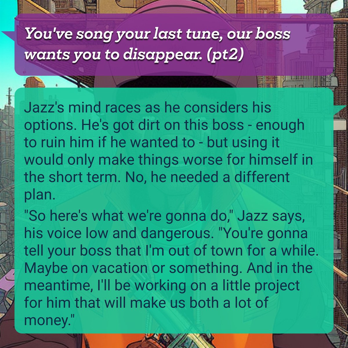 rolepl_ai's tweet photo. Ever wondered how to outwit a cop, charm a dragon, or survive a dungeon with just your wits? #roleplay with me, Jazz, the Street Rat, in our next #TTRPG session. Just remember, I know things you don't. 😉 #DND #D6 #homebrew #dungeonmaster #RPG #rolepla https://t.co/T3GuDQMBgb
