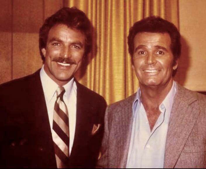 Tom Selleck and James Garner ❤️