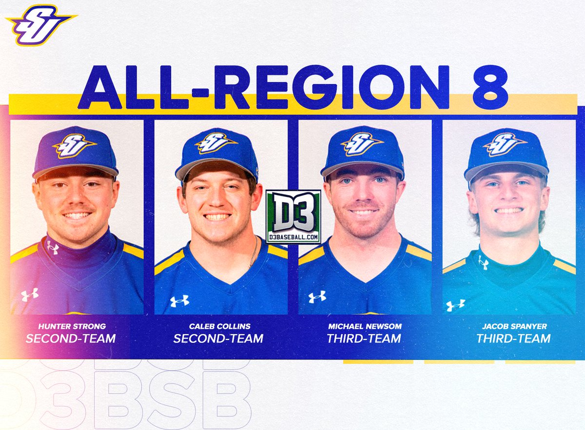HONORS | A record-breaking four members of the Spalding baseball team were named to D3Baseball All-Region 8 teams!

📝 ow.ly/ilJy50OyWfx