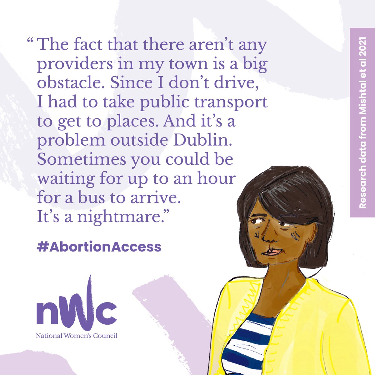 5 years on, 8 of our 19 maternity hospitals are STILL not providing abortion care in line with the law. Tell your TD this needs to change so all women can access the care they need, close to home. Take action now, it takes just 2 mins: nwci.ie/take-action