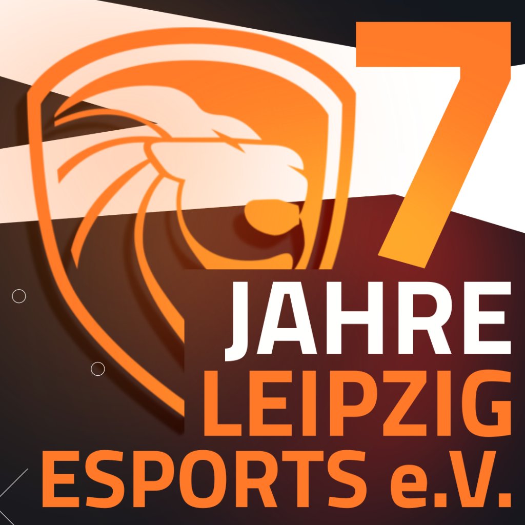 7 Jahre Leipzig eSports e.V.!   Vielen Dank an alle Mitglieder, Unterstützenden und unsere Community, die uns auf unserem Weg begleiten.   Wir freuen uns auf viele weitere Jahre E-Sport und Gaming in und um Leipzig!   #LESGO