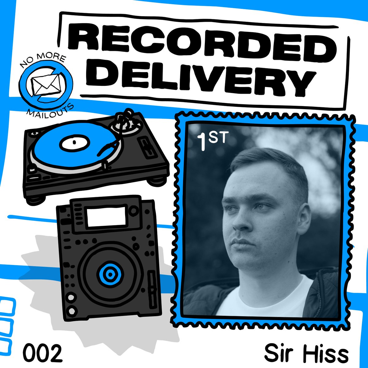 Label postmaster-in-chief <a href="/SirHissBristol/">Sir Hiss</a> is back with another mix featuring all kinds of bass heavy goodness 💙

soundcloud.com/nomoremailouts…