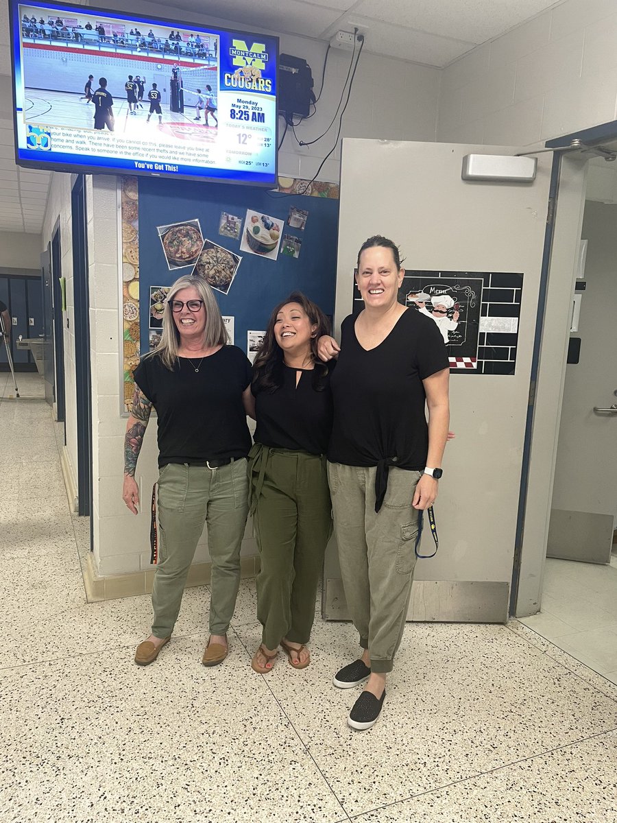 Great minds think alike at Montcalm! <a href="/MontcalmCougars/">Montcalm Cougars</a> <a href="/montcalmguides/">Montcalm Guidance</a>