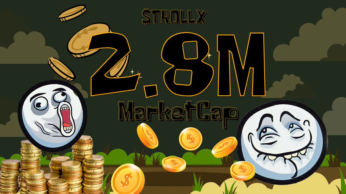 trollx_memecoin's tweet image. The market cap of $TROLLX, which was established 4 days ago, surpassed $2.8 million today. 🥳🥳🥳

Don't buy! Keep trolling!