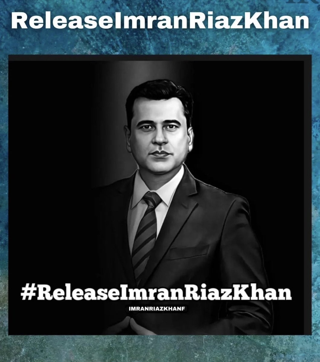 theezm737's tweet photo. #ReleaseImranRiazKhan
#ImranRiazKhan https://t.co/QQUsh91qBu