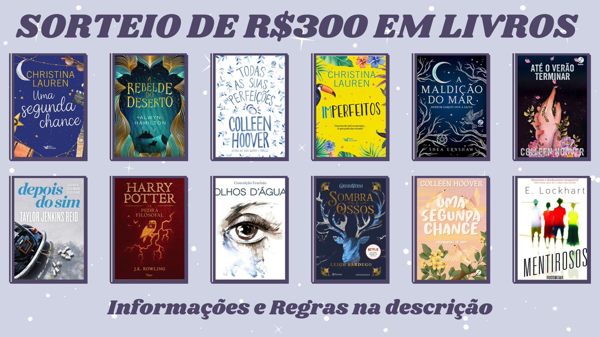 mundolitedalu's tweet photo. 💖 SORTEIO ESPECIAL ⚡
R$300,00 em livros! 

REGRAS🚨

👉🏼Curtir e dar RT sem comentar
👉🏼Dar RT no meu FIXADO 
👉🏼Me seguir na TWITCH https://t.co/64cPBSIiFn
👉🏼Estar presente nas lives nos dias dos sorteios 

Serão 10 GANHADORES. Cada um poderá escolher 1 livro de até R$30,00. (+) https://t.co/z5kVX8S4vz