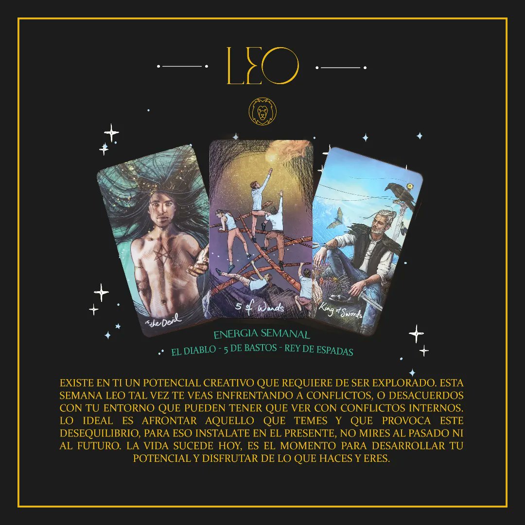 LeonSolarTarot's tweet photo. ✧Energía Signos Zodiacales✧
Parte 2
🔮29 de mayo al 04 de Junio 2023
#Leo ♌
#Virgo ♍
#Libra ♎
#Escorpio ♏
#Tarot
#Chile
#Mayo
#Junio
#LeonSolar https://t.co/REIy8ysE81