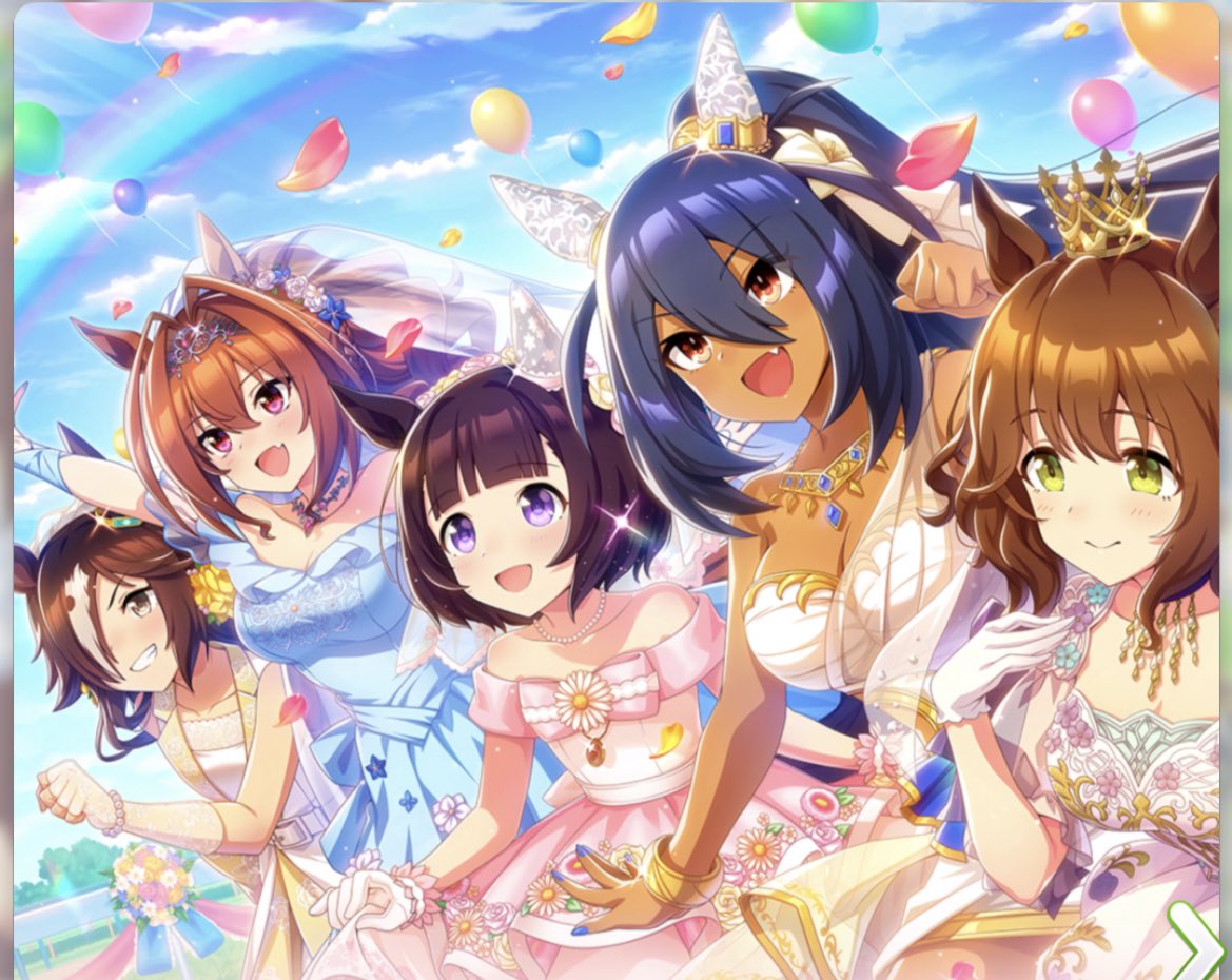 ダイワスカーレット(ウマ娘) ,ウオッカ(ウマ娘) 「5人にプロポーズして5人にOKをもらった 一夫多妻制を我が家では適応していこうと」|じのイラスト