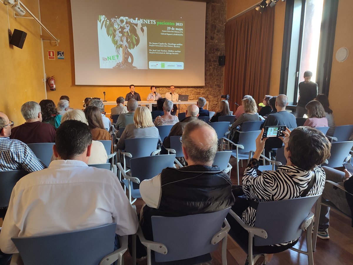 Netespana's tweet photo. Empezamos!! Post ENETS pacientes 2023, con ganas de saber qué novedades nos presentan nuestros expertos🦓🦓🦓 @Ja_Capdevila @VercherConejero https://t.co/S1YeP28ACp